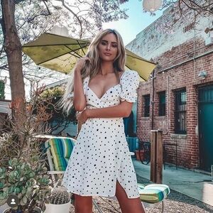 Lani the label sweetheart Polka Dot Dress